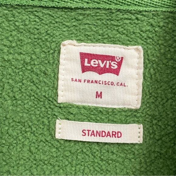 LEVIS / Mens Standard Mountain Graphic Hooded Sweatshirt Size M - Picture 3 of 15